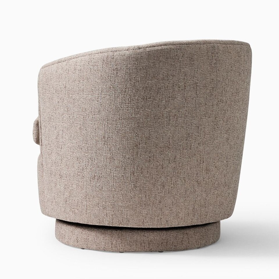 Viv Swivel Armchair West Elm UK